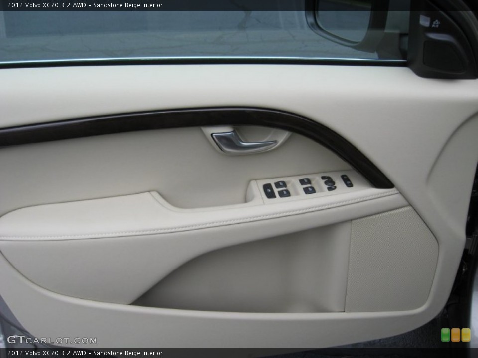 Sandstone Beige Interior Door Panel for the 2012 Volvo XC70 3.2 AWD #67116657