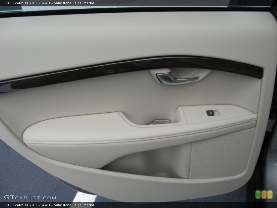 Sandstone Beige Interior Door Panel for the 2012 Volvo XC70 3.2 AWD #67116686