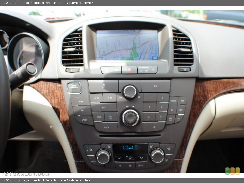 Cashmere Interior Controls for the 2012 Buick Regal  #67117466