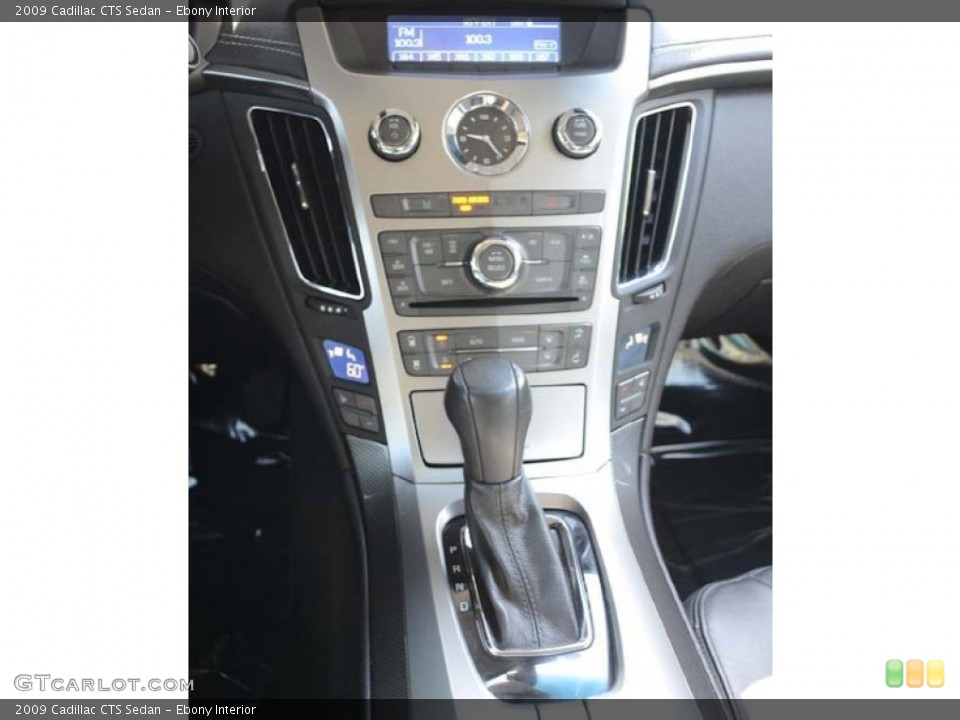 Ebony Interior Controls for the 2009 Cadillac CTS Sedan #67120016