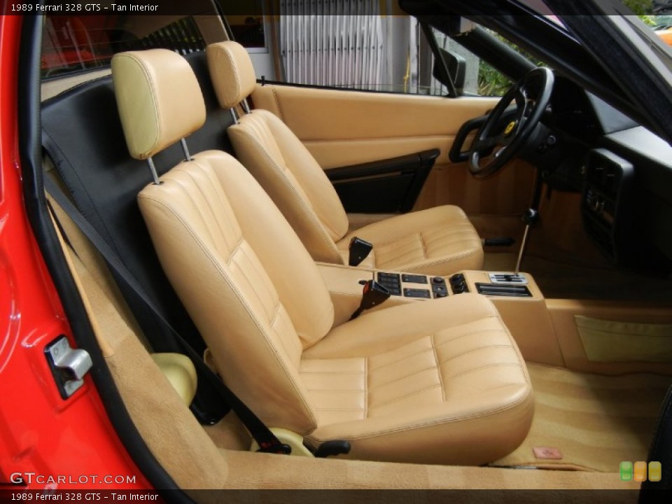 Tan Interior Photo for the 1989 Ferrari 328 GTS #67120475
