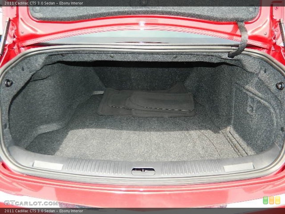 Ebony Interior Trunk for the 2011 Cadillac CTS 3.0 Sedan #67125137
