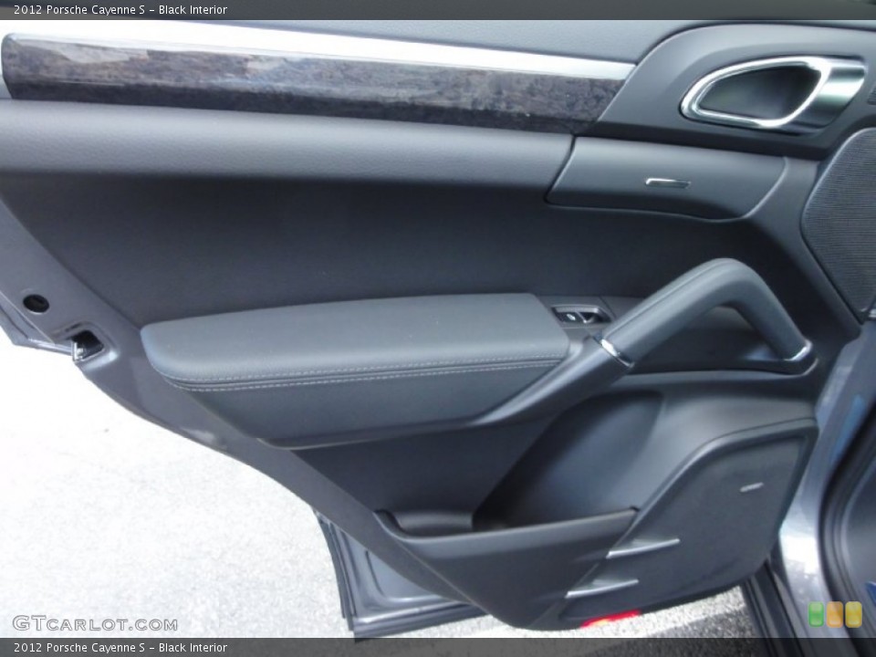 Black Interior Door Panel for the 2012 Porsche Cayenne S #67126334