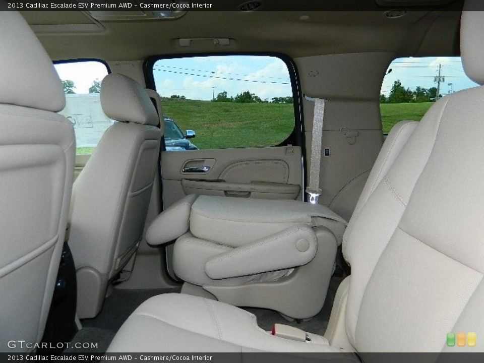 Cashmere/Cocoa Interior Photo for the 2013 Cadillac Escalade ESV Premium AWD #67128812