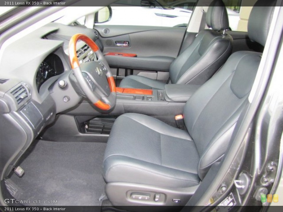 Black Interior Photo for the 2011 Lexus RX 350 #67131506