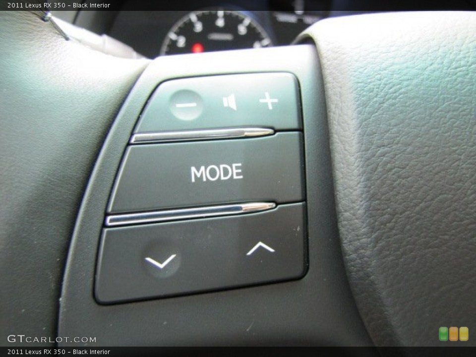 Black Interior Controls for the 2011 Lexus RX 350 #67131593