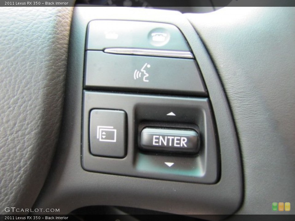 Black Interior Controls for the 2011 Lexus RX 350 #67131608