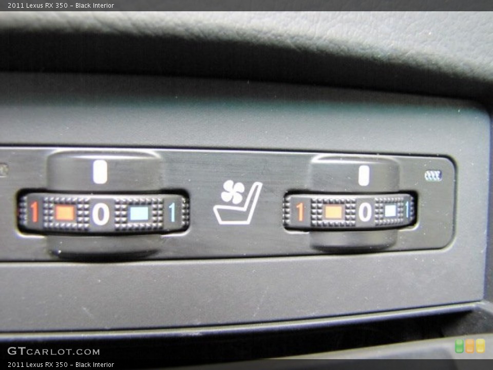 Black Interior Controls for the 2011 Lexus RX 350 #67131641