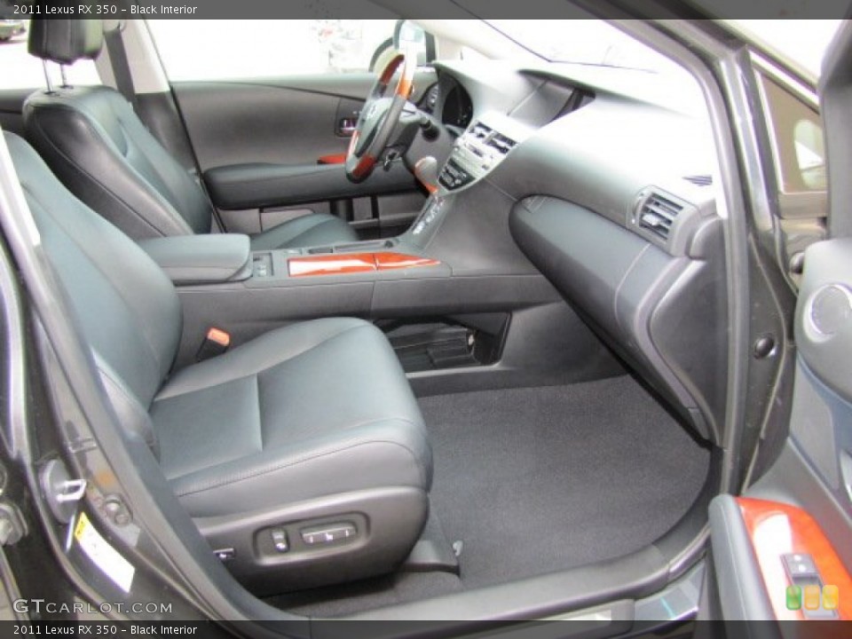 Black Interior Photo for the 2011 Lexus RX 350 #67131647