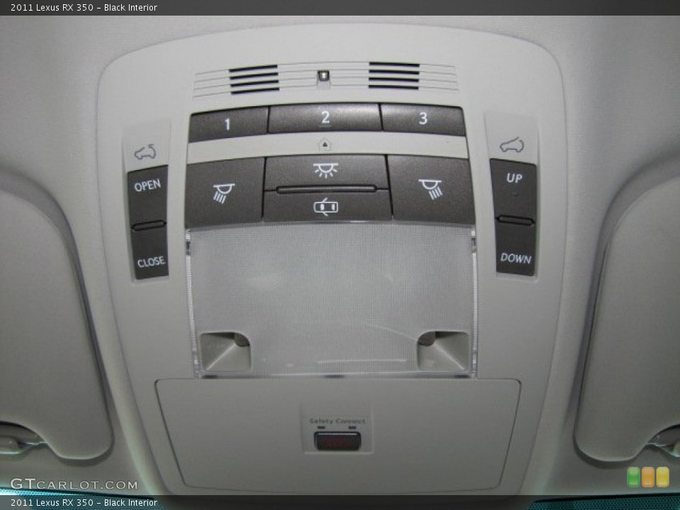 Black Interior Controls for the 2011 Lexus RX 350 #67131770