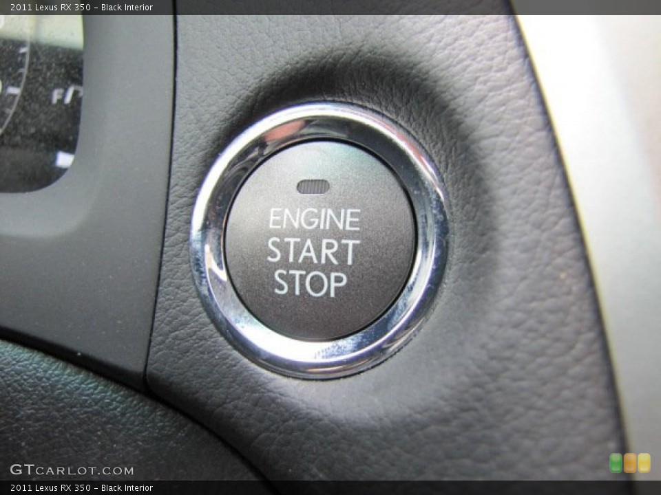 Black Interior Controls for the 2011 Lexus RX 350 #67131782