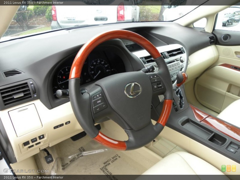 Parchment Interior Photo for the 2011 Lexus RX 350 #67132898