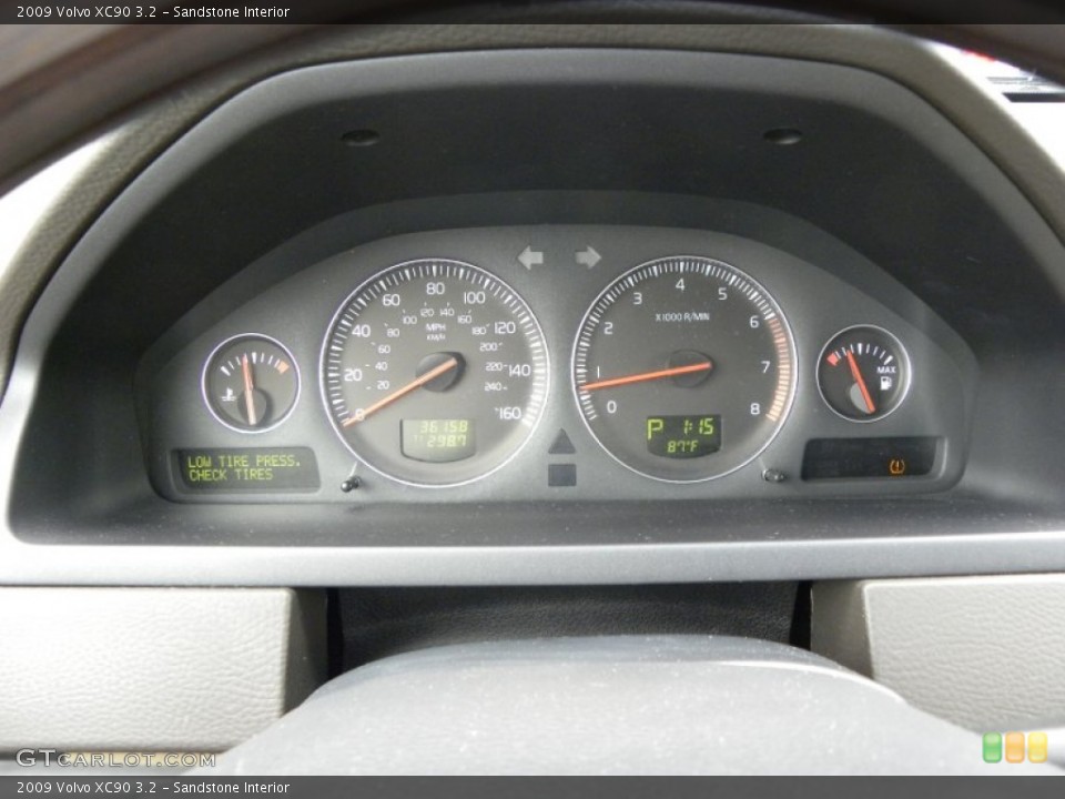 Sandstone Interior Gauges for the 2009 Volvo XC90 3.2 #67133297