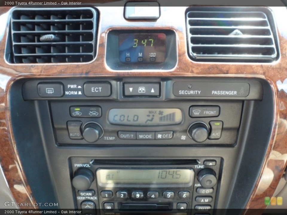 Oak Interior Controls for the 2000 Toyota 4Runner Limited #67136063
