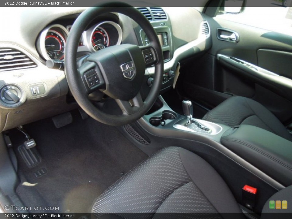 Black Interior Prime Interior for the 2012 Dodge Journey SE #67138077
