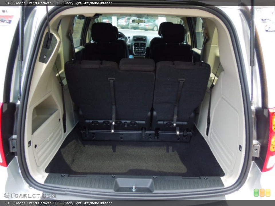 Black/Light Graystone Interior Trunk for the 2012 Dodge Grand Caravan SXT #67138539