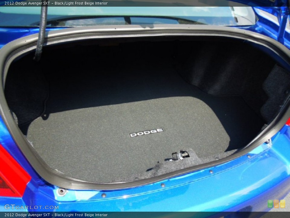 Black/Light Frost Beige Interior Trunk for the 2012 Dodge Avenger SXT #67140825