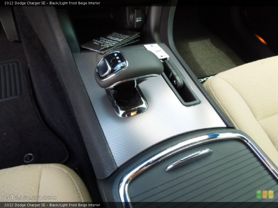 Black/Light Frost Beige Interior Transmission for the 2012 Dodge Charger SE #67140933