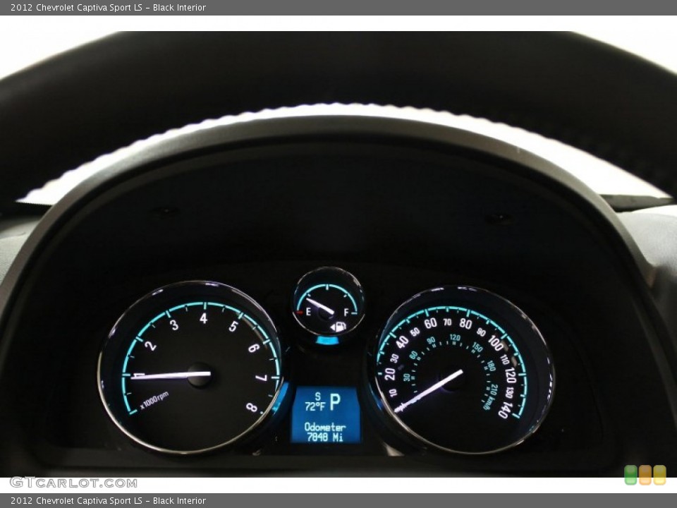 Black Interior Gauges for the 2012 Chevrolet Captiva Sport LS #67141500