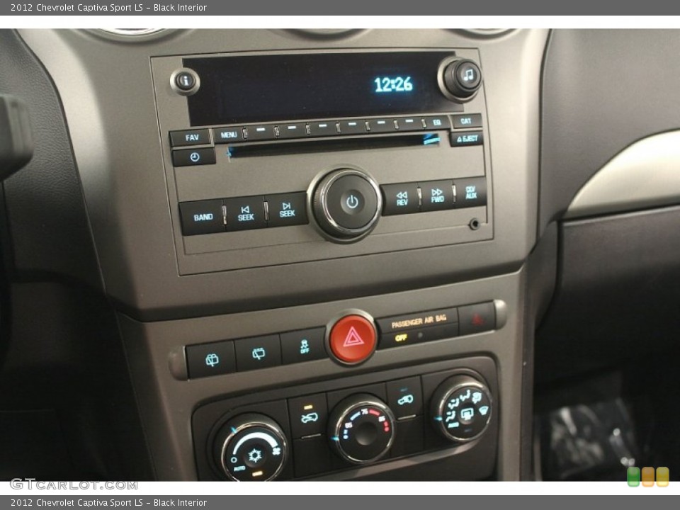 Black Interior Audio System for the 2012 Chevrolet Captiva Sport LS #67141512