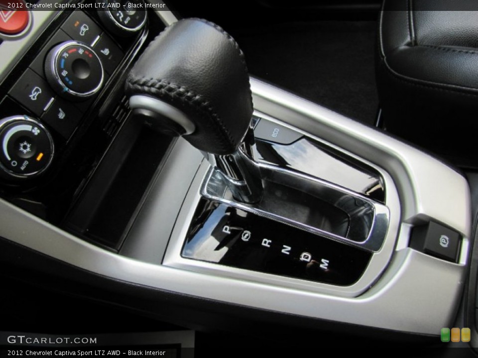 Black Interior Transmission for the 2012 Chevrolet Captiva Sport LTZ AWD #67144197