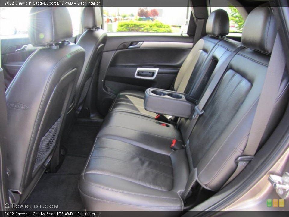 Black Interior Rear Seat for the 2012 Chevrolet Captiva Sport LTZ AWD #67144232
