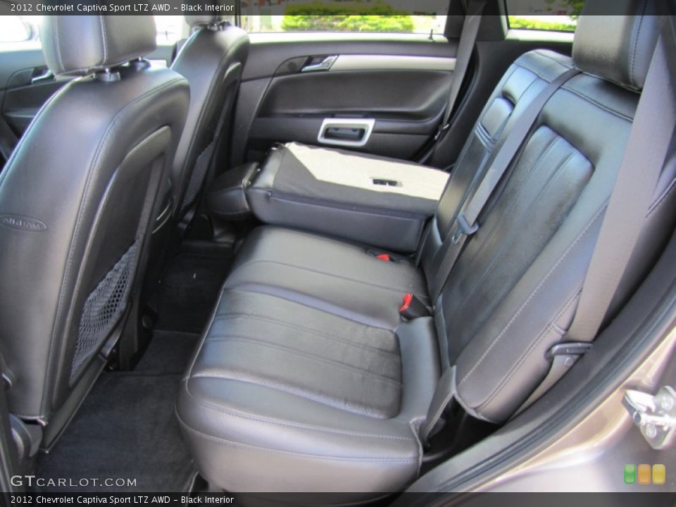 Black Interior Rear Seat for the 2012 Chevrolet Captiva Sport LTZ AWD #67144236