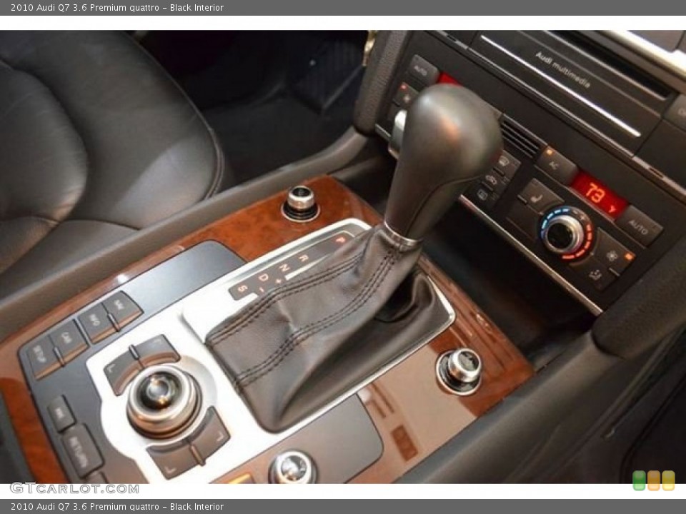 Black Interior Transmission for the 2010 Audi Q7 3.6 Premium quattro #67149386
