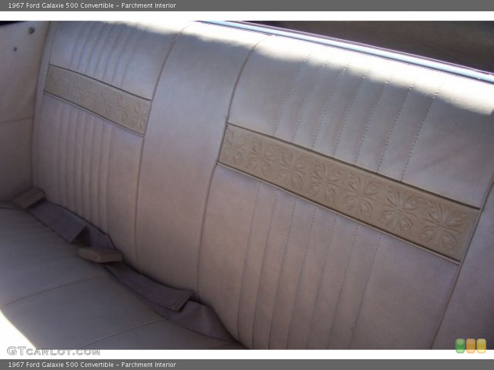 Parchment 1967 Ford Galaxie Interiors