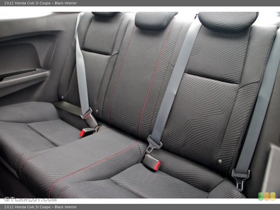 Black Interior Photo for the 2012 Honda Civic Si Coupe #67150303