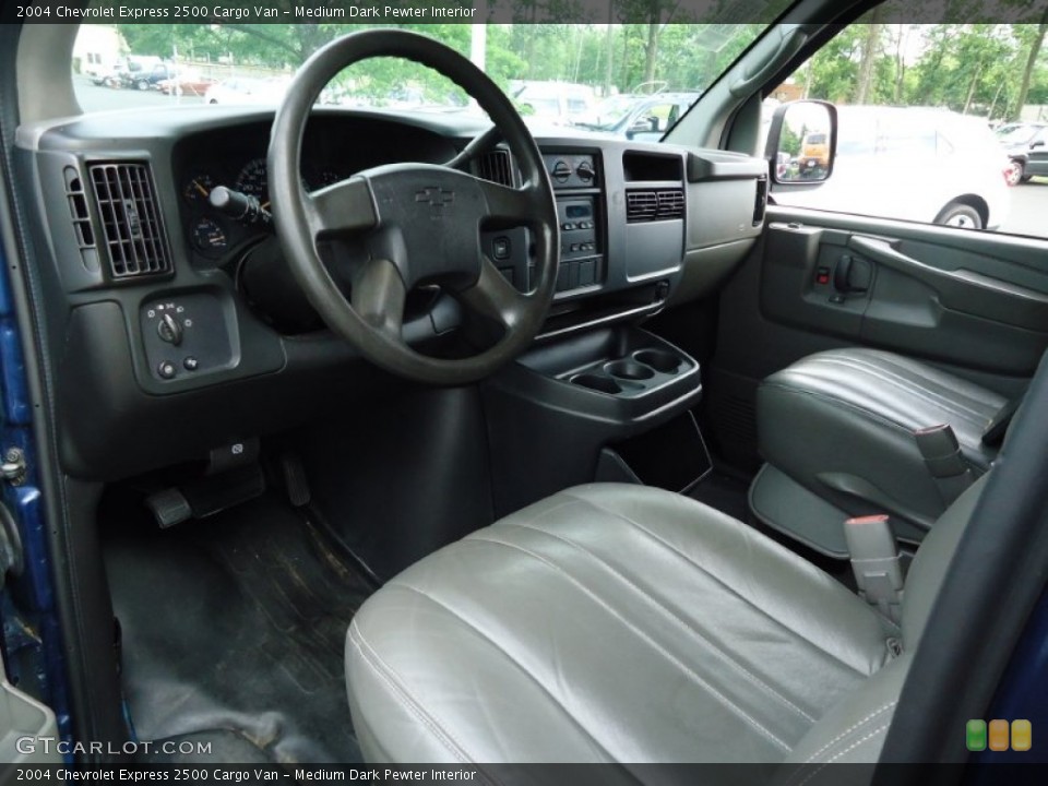 Medium Dark Pewter Interior Prime Interior for the 2004 Chevrolet Express 2500 Cargo Van #67152596