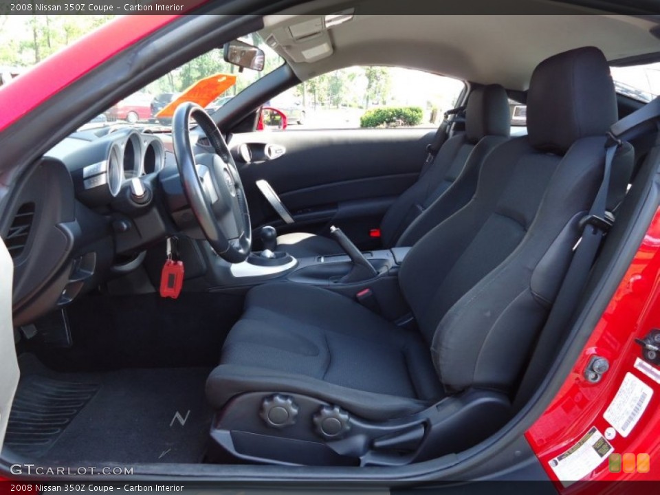 Carbon Interior Front Seat for the 2008 Nissan 350Z Coupe #67152929