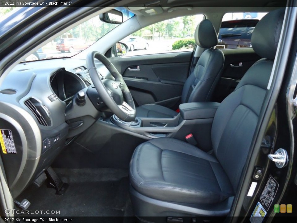 Black Interior Photo for the 2012 Kia Sportage EX #67154435