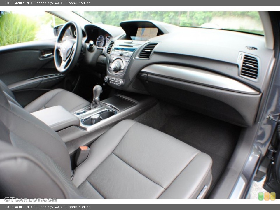 Ebony Interior Dashboard for the 2013 Acura RDX Technology AWD #67157132