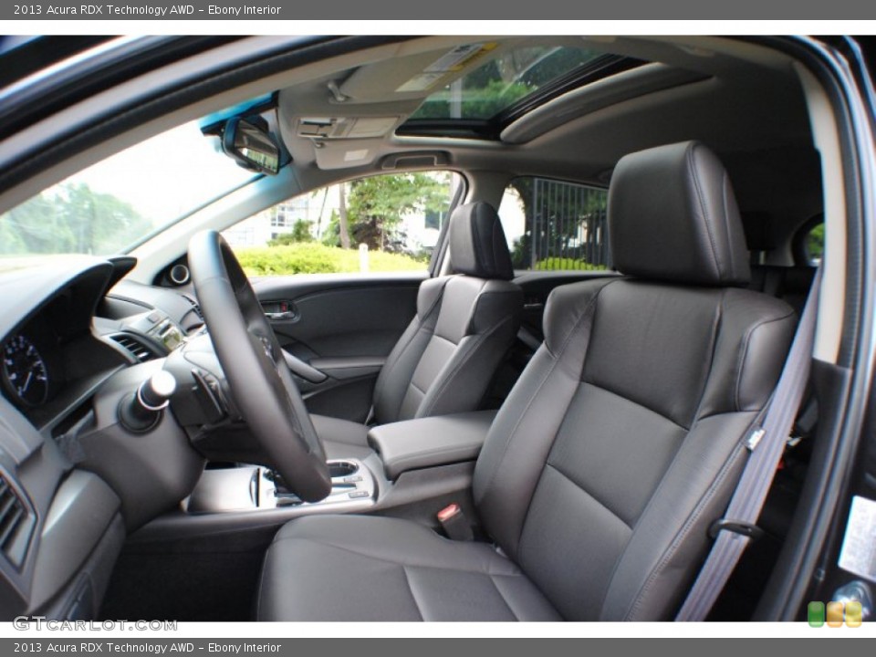 Ebony Interior Front Seat for the 2013 Acura RDX Technology AWD #67157157