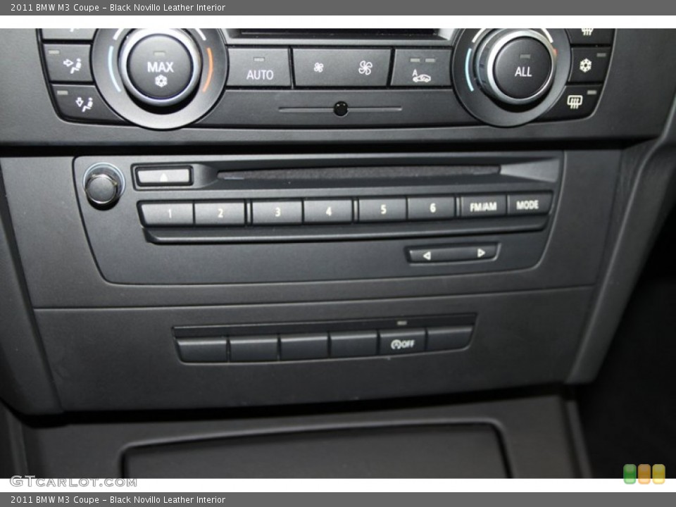 Black Novillo Leather Interior Controls for the 2011 BMW M3 Coupe #67157398