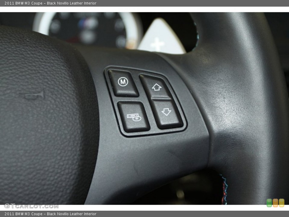 Black Novillo Leather Interior Controls for the 2011 BMW M3 Coupe #67157463