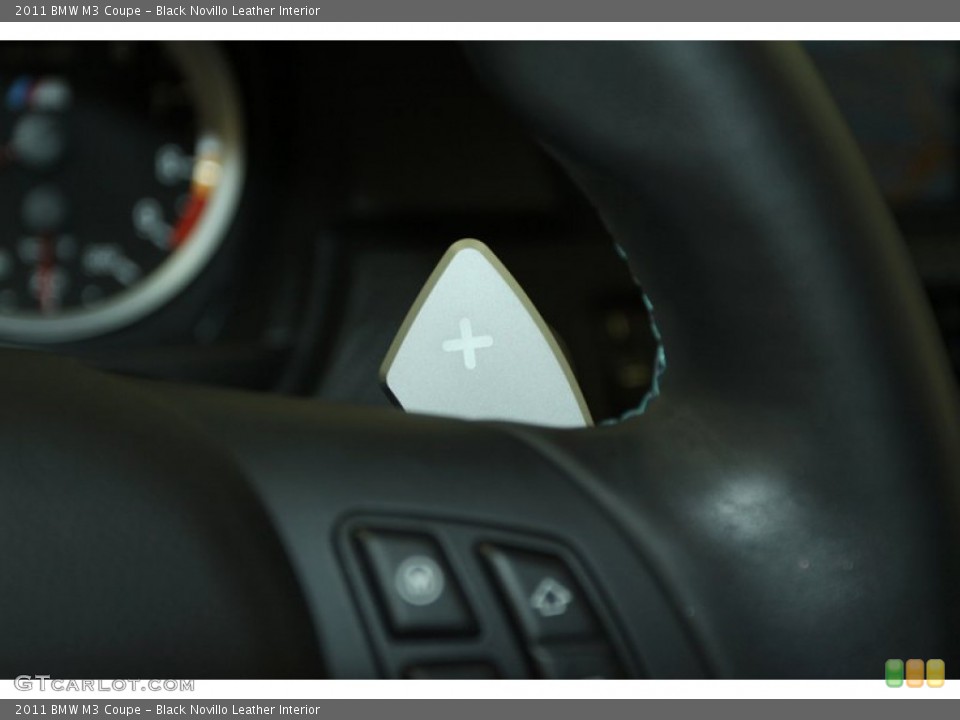 Black Novillo Leather Interior Transmission for the 2011 BMW M3 Coupe #67157489