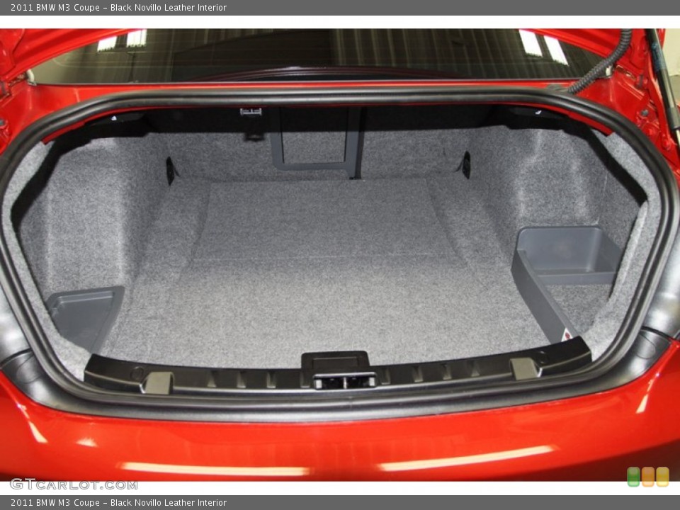 Black Novillo Leather Interior Trunk for the 2011 BMW M3 Coupe #67157516