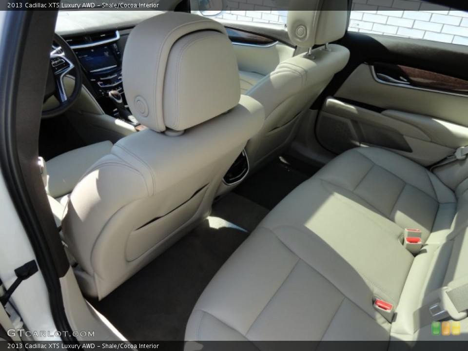 Shale/Cocoa Interior Rear Seat for the 2013 Cadillac XTS Luxury AWD #67160456