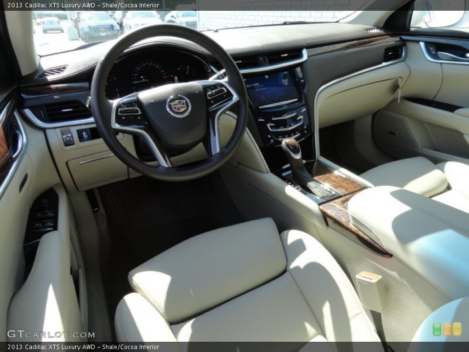 Shale/Cocoa Interior Prime Interior for the 2013 Cadillac XTS Luxury AWD #67160464