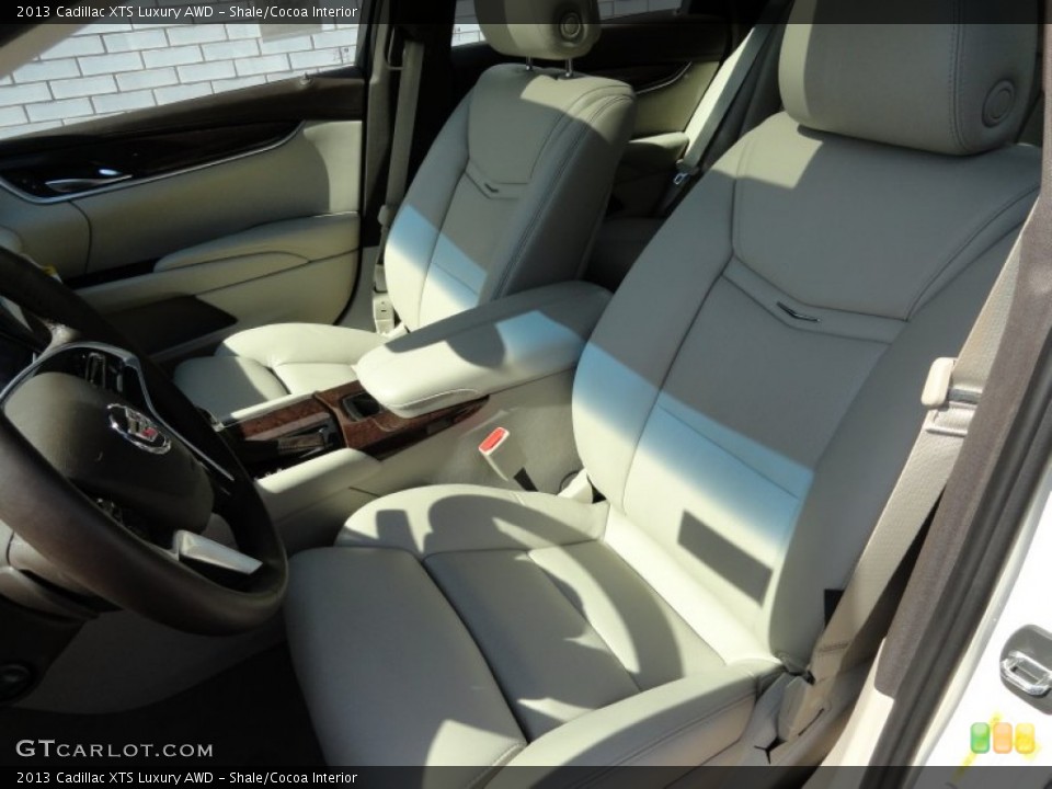 Shale/Cocoa Interior Front Seat for the 2013 Cadillac XTS Luxury AWD #67160471