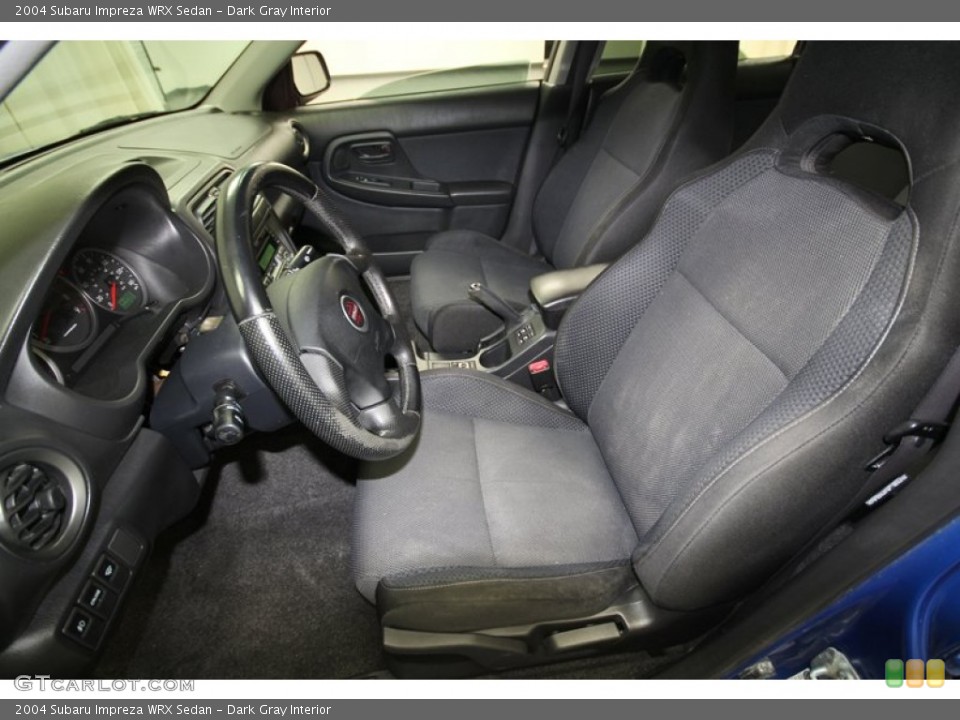 Dark Gray Interior Front Seat for the 2004 Subaru Impreza WRX Sedan #67162097
