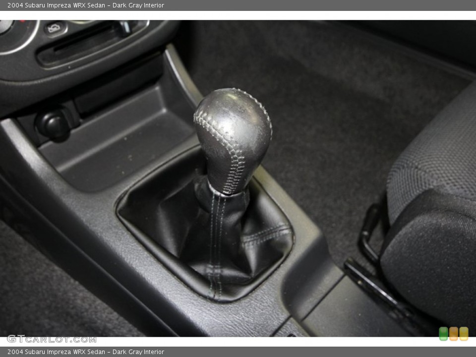Dark Gray Interior Transmission for the 2004 Subaru Impreza WRX Sedan #67162157