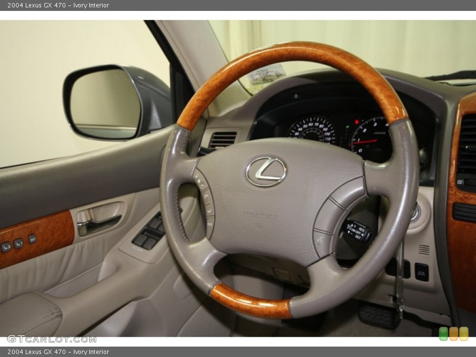 Ivory Interior Steering Wheel for the 2004 Lexus GX 470 #67162677