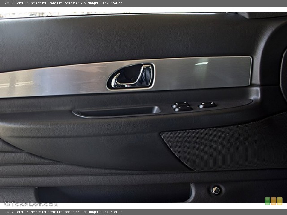 Midnight Black Interior Door Panel for the 2002 Ford Thunderbird Premium Roadster #67162839