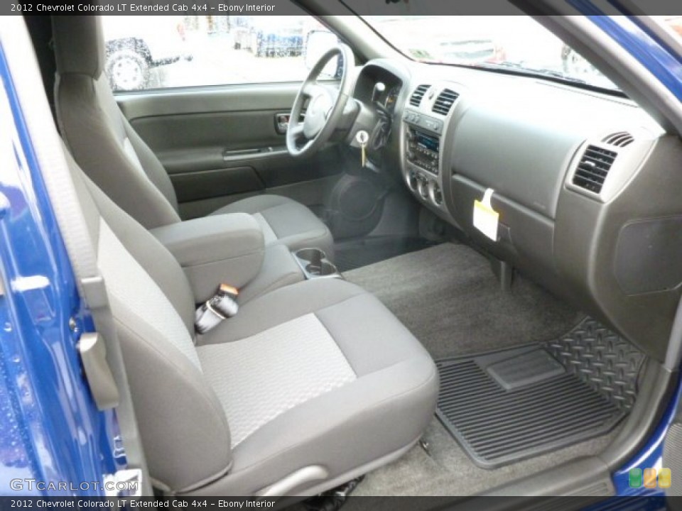 Ebony Interior Photo for the 2012 Chevrolet Colorado LT Extended Cab 4x4 #67162840