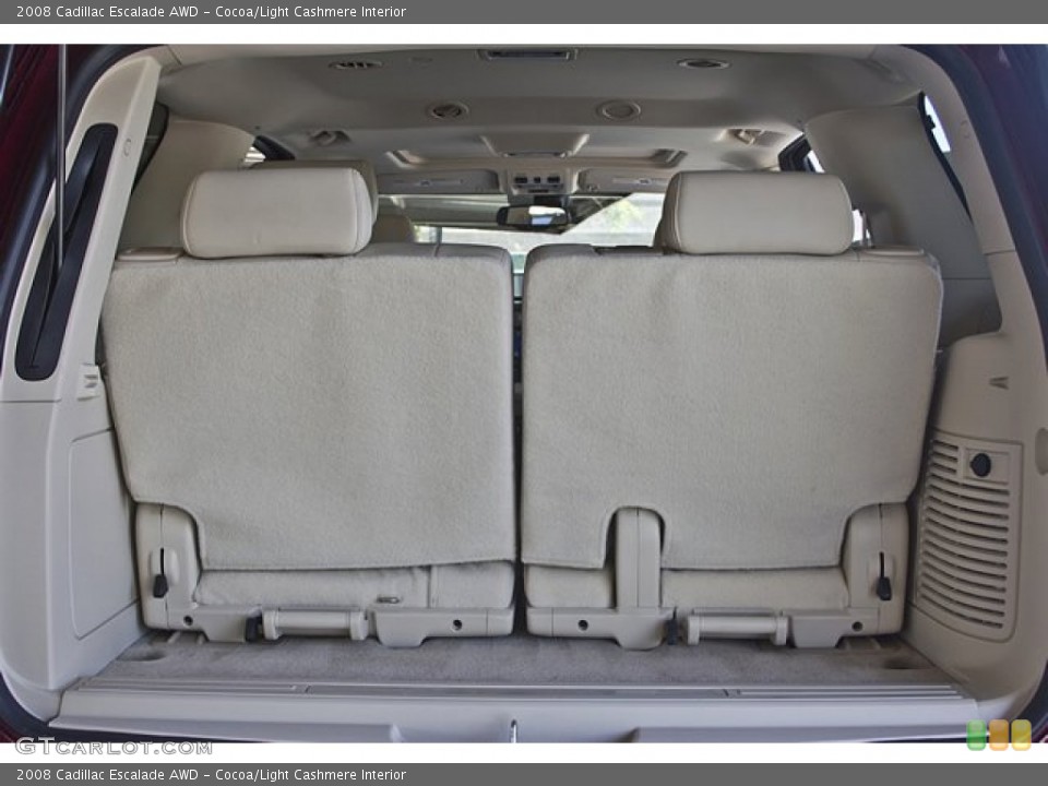 Cocoa/Light Cashmere Interior Trunk for the 2008 Cadillac Escalade AWD #67162976