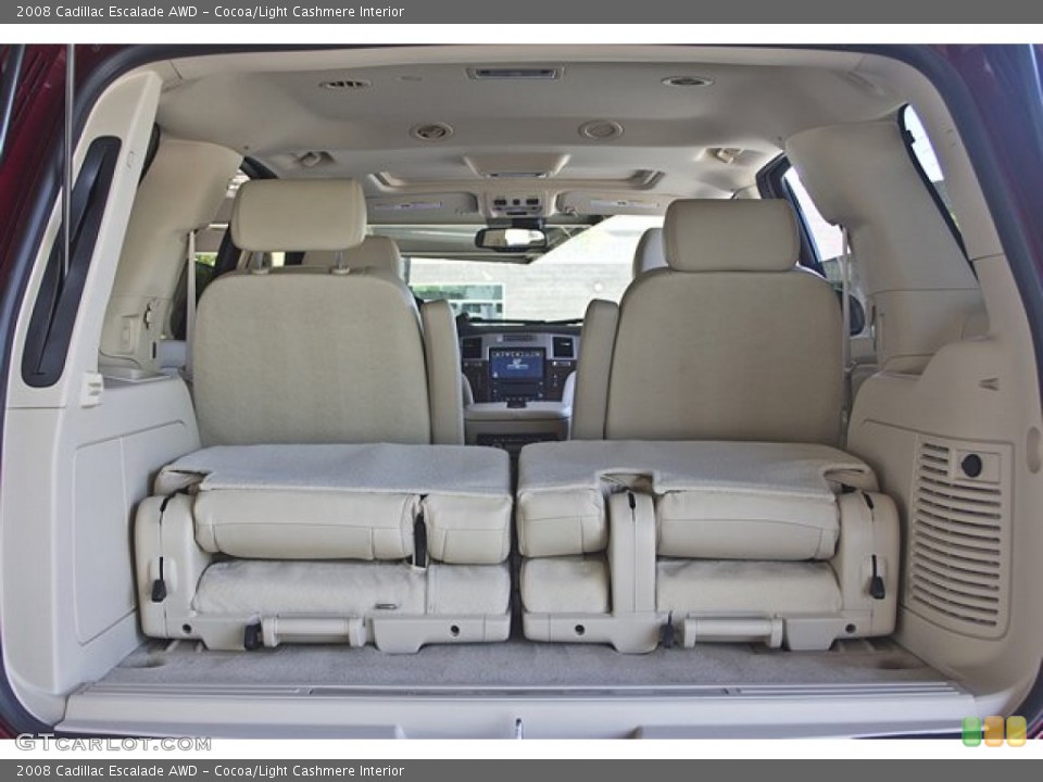 Cocoa/Light Cashmere Interior Trunk for the 2008 Cadillac Escalade AWD #67162985