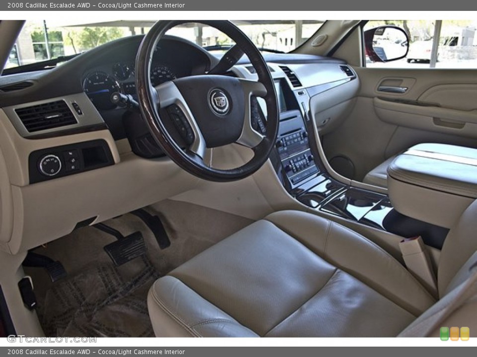 Cocoa/Light Cashmere Interior Prime Interior for the 2008 Cadillac Escalade AWD #67163054